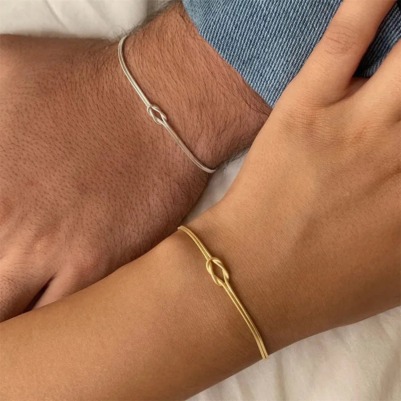 Tied To You Knotted Chain Bracelet
