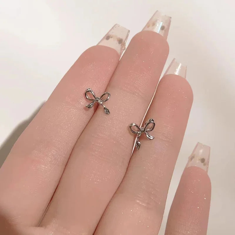 Bow Tie Stud Earrings