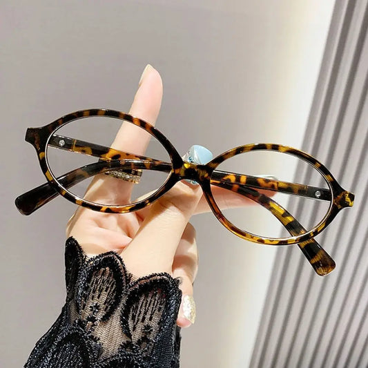 Oval Anti-Blue Light Glasses