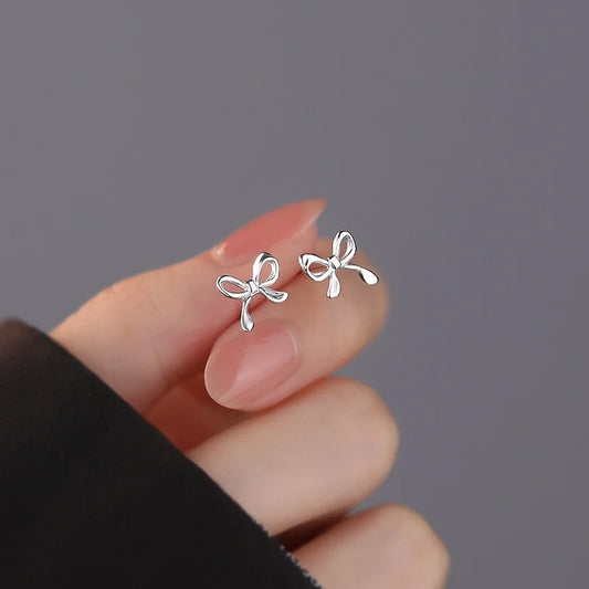 Bow Tie Stud Earrings