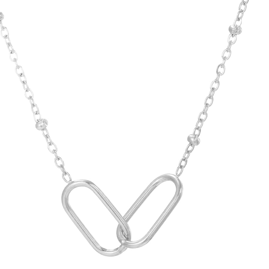Infinity Double Link Necklace